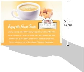 Grove Square Caramel Cappuccino 96 Single Serve Cups - Image 7