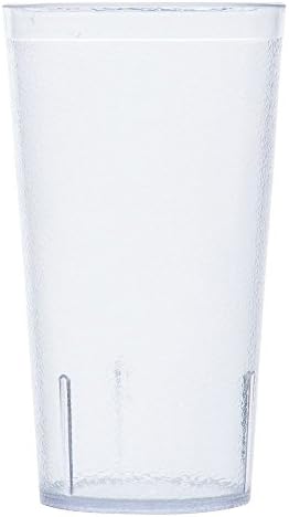 GET 16 oz Clear Plastic Tumbler | Dishwasher safe, Shatterproof, Restaurant - Image 2