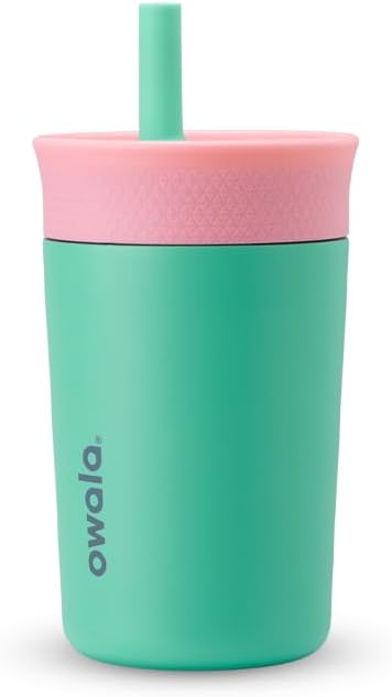 Owala Tumbler Kids Stainless Steel Water Bottle 12 oz Real Cool Fish | by Unknown