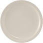 Tuxton China TNR-022 Plate, 8-1/8" Diameter, Round, Narrow Rim, Microwave and Dishwasher Safe, Oven Proof, Fully Vitrified, Ceramic, Nevada, American White/Eggshell, Pack of 36