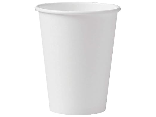 Solo 412WN-2050 12 oz White SSP Paper Hot Cup by SOLO