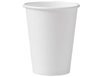 Solo 412WN-2050 12 oz White SSP Paper Hot Cup by SOLO