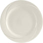 Tuxton China ASU-009 Plate, 12-1/2" Diameter, Round, Wide Rim, Embossed Pattern, Microwave and Dishwasher Safe, Oven Proof, Fully Vitrified, Ceramic, AlumaTux, San Marino, Pack of 12