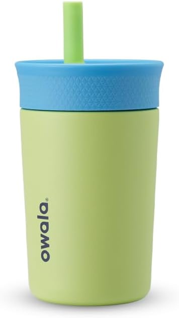Owala Tumbler Kids Stainless Steel Water Bottle 12 oz Turtley Awesome | by Unknown