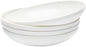 Vikko Pasta Bowls, 8.5 Inch Salad Bowls, White Soup Bowls, Fine Bone China Pasta Bowls, Set of 4, Microwave and Dishwasher Safe