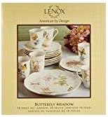 Lenox Butterfly Meadow Porcelain 18-Piece Dinnerware Set - Image 4