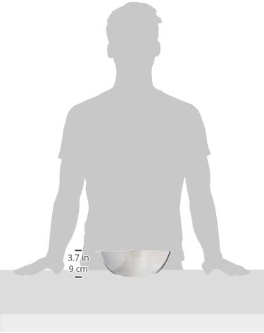 Winco 4 qt Stainless Steel Mixing Bowl | Dishwasher safe, Heavy-duty, - Image 2
