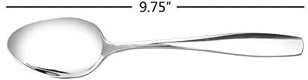 Ggbin 6 Pieces Stainless Steel Dinner Buffet Serving Spoons, 9.75 Inches - Image 2