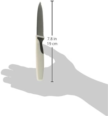 Mercer Culinary M19901P Millennia Black Handle, 3-Inch Slim Serrated, Paring - Image 4