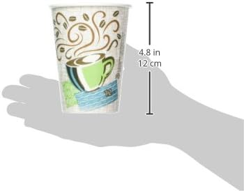 Dixie PerfecTouch Insulated Paper Hot Coffee Cups by GP Pro, 8 oz - Image 3