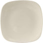 Tuxton China BEH-110C Plate, 11-1/8", Square, Rolled Edge, Microwave and Dishwasher Safe, Oven Proof, Fully Vitrified, Ceramic, DuraTux, American White/Eggshell, Pack of 12