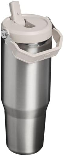 STANLEY IceFlow 2.0 Flip Straw Tumbler, 30 oz, Stainless Steel Ash | Easy Carry - Image 3