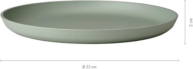 Mepal - Breakfast plate 4 pieces Silueta - Dishwasher & microwave resistant - - Image 6