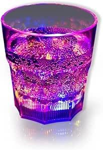 Flash Light Up Cups Glowing LED Beer Wine Whisky Liquor Crystal Glasses Tumbler - Image 2
