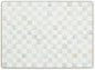 MACKENZIE-CHILDS Set of 4 Cork-Back Placemats, Hard-Finish Table Mats, Gray-and-White Sterling Check