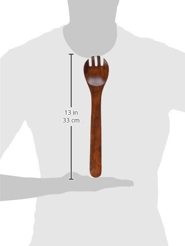 Lipper International Cherry Finished Salad Servers, One Pair - Image 2