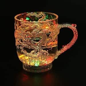 Flash Light Up Cups Glowing LED Beer Wine Whisky Liquor Crystal Glasses Tumbler - Image 2