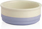 Sweejar Ceramic Dog Bowls, Dog Food Dish for Small Dogs and Cat, Heavy Duty Porcelain Pet Bowl for Canned Food and Water 17 Fl Oz （Purple）