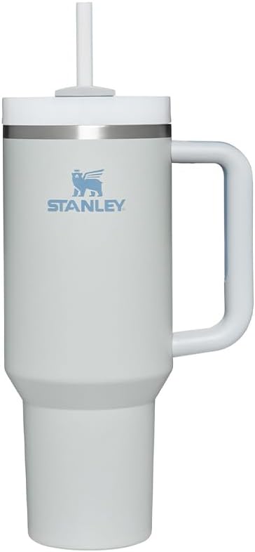STANLEY Quencher H2.0 Flow State Tumbler, 40 oz, Fog | Handle and Straw | by Unknown
