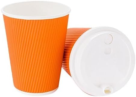 Restaurantware-12 Ounce Disposable Coffee Cups, 500 Double Wall Hot Cups - Image 7