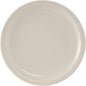 Tuxton China TNR-009 Plate, 9-1/2" Diameter, Round, Narrow Rim, Microwave and Dishwasher Safe, Oven Proof, Fully Vitrified, Ceramic, Nevada, American White/Eggshell, Pack of 24