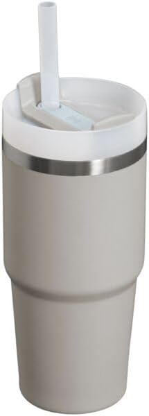 STANLEY Quencher H2.0 Flow State Tumbler, 14 oz, Ash | Handle and Straw | - Image 2