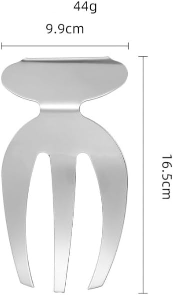 ARFUKA Salad Servers Stainless Steel Salad Hands Serving Hands Salad Forks - Image 7
