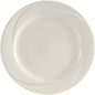 Tuxton China ASU-002 Plate, 6-1/4" Diameter, Round, Wide Rim, Embossed Pattern, Microwave and Dishwasher Safe, Oven Proof, Fully Vitrified, Ceramic, AlumaTux, San Marino, Pack of 36