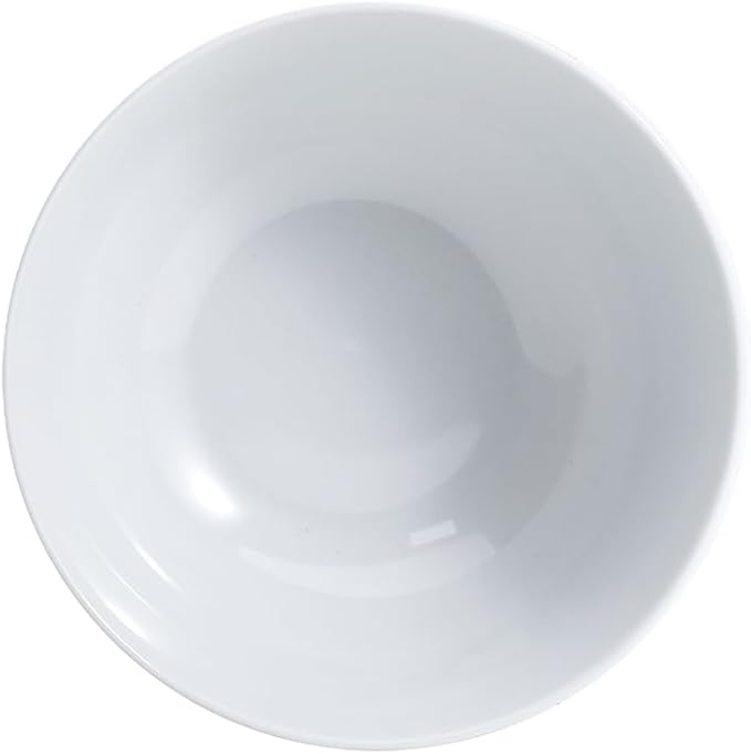 Amazon Basics 16-Pack White Porcelain Coupe Soup Bowl, 5.9" Diameter, - Image 4