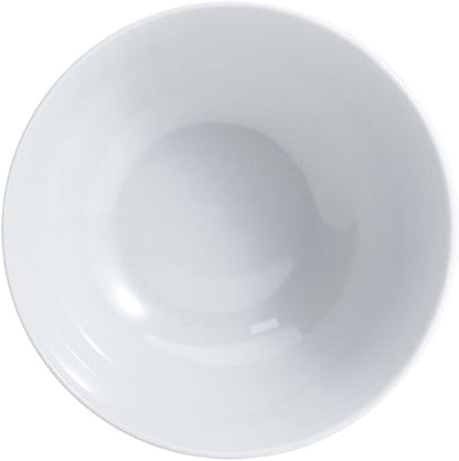 Amazon Basics 16-Pack White Porcelain Coupe Soup Bowl, 5.9" Diameter, - Image 4