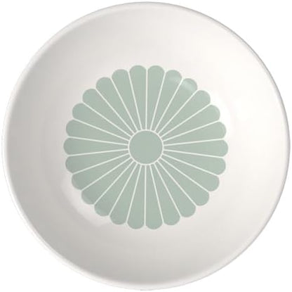 Villeroy & Boch Fleur Vert Dessert Bowl, Creamy White/Green, 3.75 oz | Creamy - Image 6
