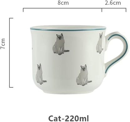 London Pottery Farmhouse Animal Pattern Cup and Saucer - Image 3