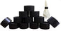 Handmade Black Plan Wooden Napkin Ring Made by Artisan Beautifully Crafted and Designed in India Set of 12