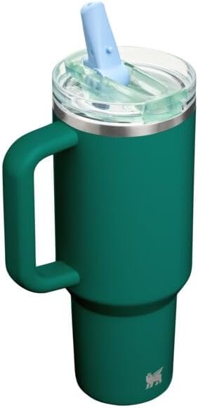 STANLEY Quencher ProTour Flipstraw Tumbler, 40 oz, Emerald Honeydew | Built-In - Image 3