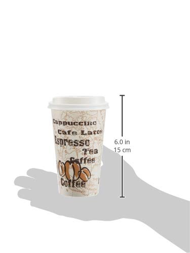 Amazon Basics Disposable Hot Paper Coffee Cups - Image 7