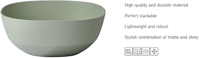 Mepal - Serving bowl Silueta - Dishwasher & microwave resistant - Salad bowl - - Image 2