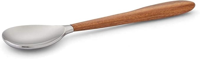 nambe Curvo Serving Spoon | 13 Inch Serving Spoon - Image 4
