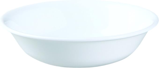 Corelle Winter Frost White Small Dessert Bowls - 10 oz - Set of 6 Bowls by Corelle