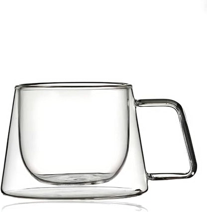 M Kae Home, Double Wall Glass Cup, 200 ml - Image 2
