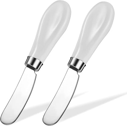 Stainless Steel Butter Spreader Knife 2 Pack by AISBUGUR