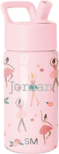 Simple Modern Personalized Kids Water Bottle | 14oz | Ballerina | Insulated by SimpleModern