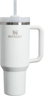 STANLEY Quencher H2.0 Flow State Tumbler, 40 oz, Frost | Handle and Straw | by Unknown