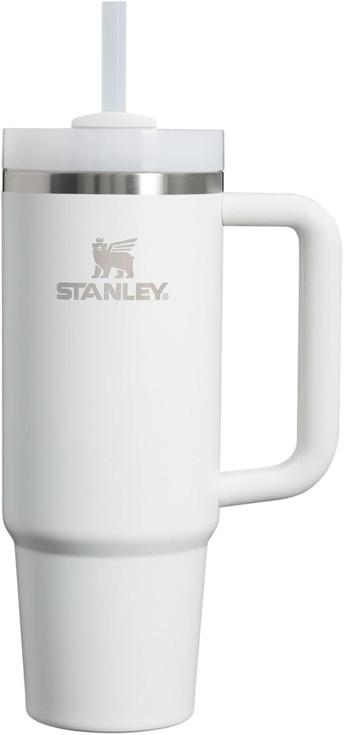 STANLEY Quencher H2.0 Flow State Tumbler, 30 oz, Frost | Handle and Straw | by Unknown