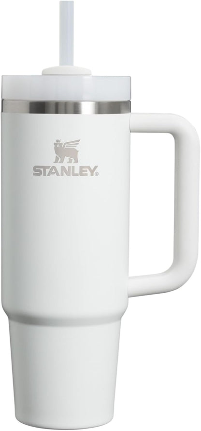 STANLEY Quencher H2.0 Flow State Tumbler, 30 oz, Frost | Handle and Straw | by Unknown