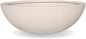 6.9" H x 19.7" D Round Bowl Fiberstone Planter for Succulent and Lotus with Drainage Hole, Smooth Finishes, Weather Resistant, Included 2 Extra Coco Mats (Kilim Beige, 17.9" Pot Opening)