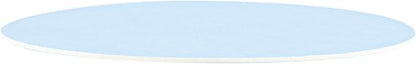 Restaurantware Paper Coasters 100 Pack of 3.5 Inch Disposable Beverage Coasters Absorbent for Hot and Cold Drinks Blue Coffee Cup Essentials for Table Decor, Kitchen, Home Patio or Living Room
