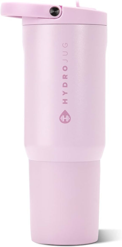 HydroJug Sport 20 oz Insulated Stainless Steel Water Bottle, Sweet Pea by Hydrojug