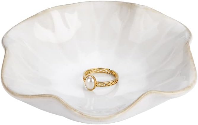JAMEND CLXP Ring Dish, Kiln Glaze Jewelry Trinket Tray, Gifts - Image 2