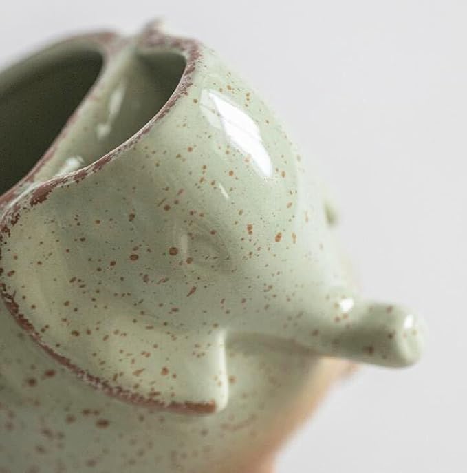 EatingBiting Elephants Cute Ceramic Mugs 15 oz Cup - Image 6