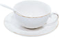 Bone China Tea Cup and Saucer Set by STAREARTH